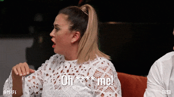 Fuck Me Wtf GIF by Married At First Sight Australia