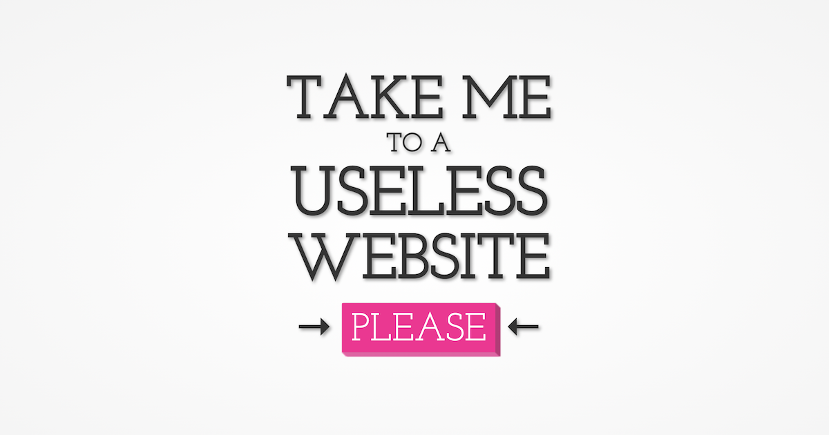 theuselessweb.com