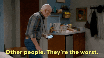 I Hate Everyone B Positive GIF by CBS