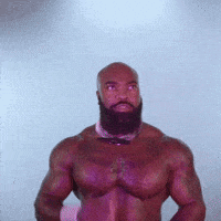 Beard Hunk GIF by GIPHY Studios Originals
